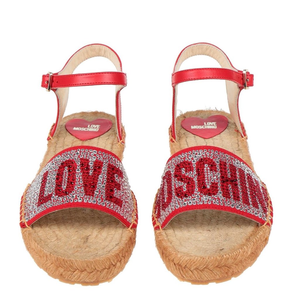 SOLD OUT!! Love Moschino Espadrilles NIB 37  Italy